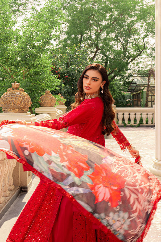 Ellena - 3-PC Unstitched Embroidered Lawn Suit