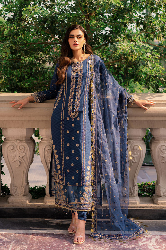 Ellena - 3-PC Unstitched Embroidered Lawn Suit