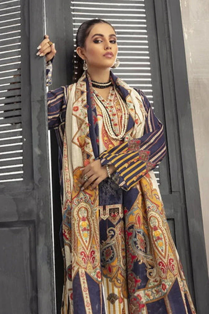 Kleren - Noura Embroidered Khaddar Collection - N-10