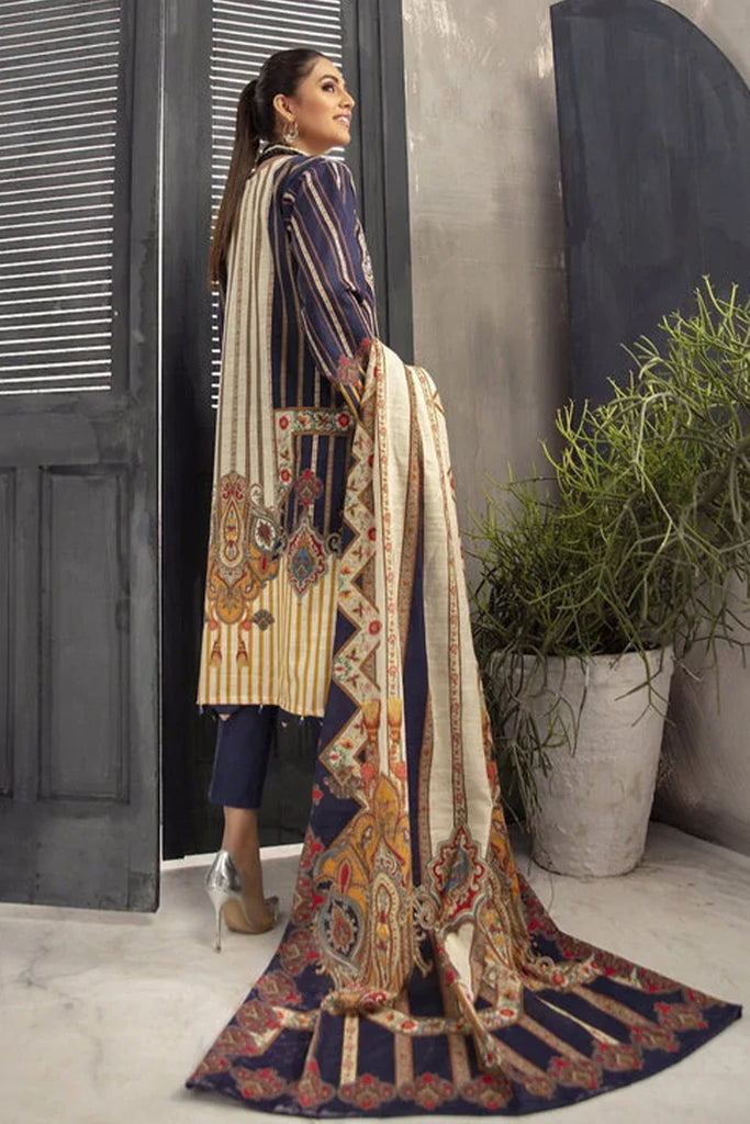 Kleren - Noura Embroidered Khaddar Collection - N-10