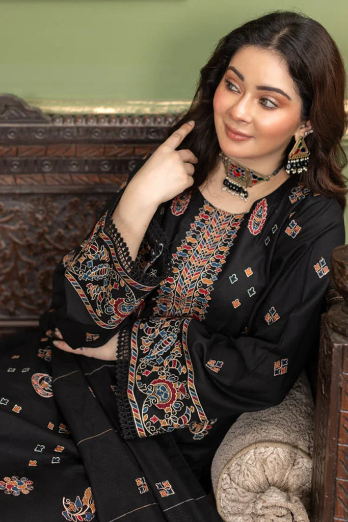 Kleren - Noura Embroidered Khaddar Collection - N-25