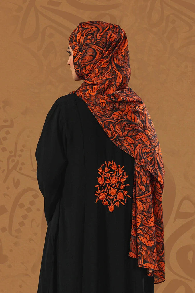 Malbus - Siyah - Abaya - Pareesa