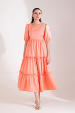 Load image into Gallery viewer, The Slay Wear - Western Top - Peach Petal Dress