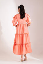 Load image into Gallery viewer, The Slay Wear - Western Top - Peach Petal Dress