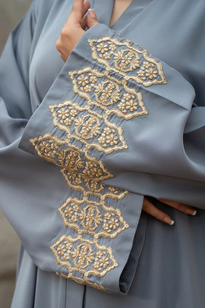 Malbus - Plain - Abaya - Sage Green