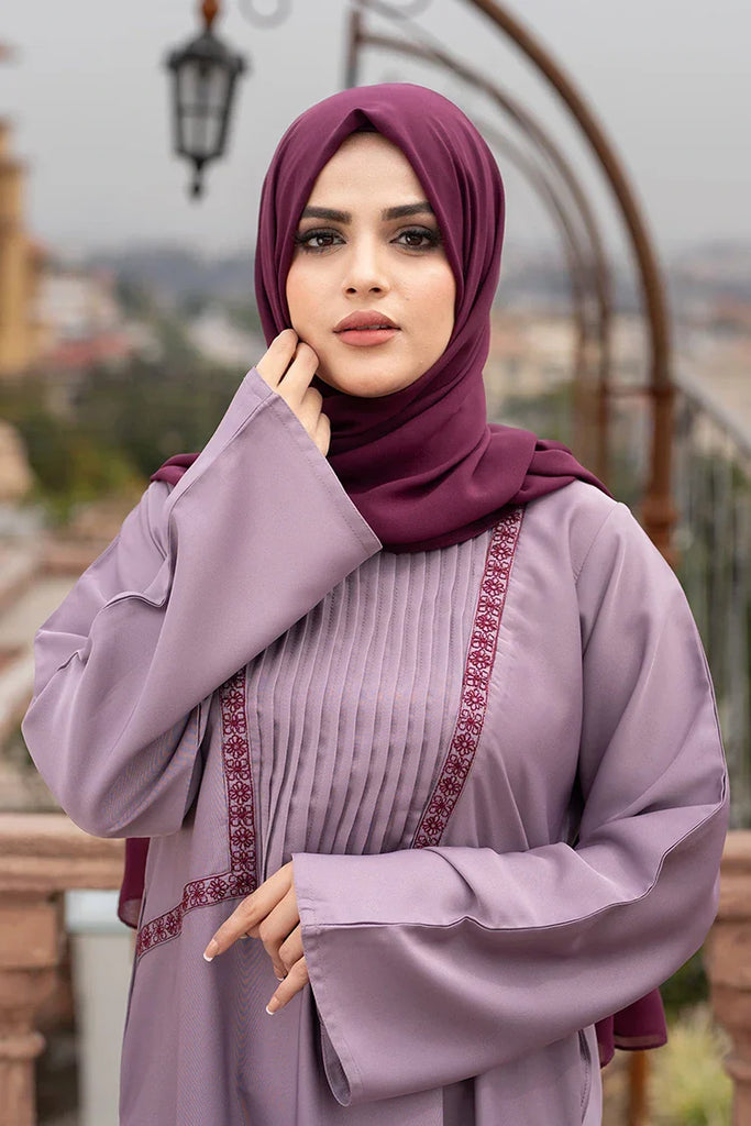 Malbus - Plain - Abaya - Whisper