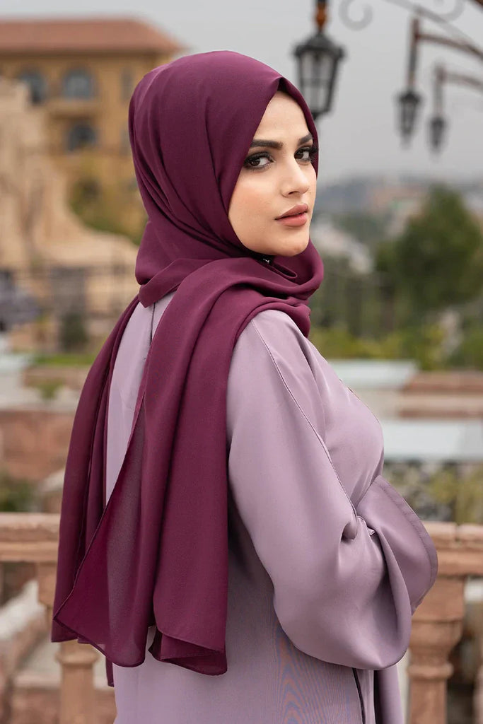 Malbus - Plain - Abaya - Whisper