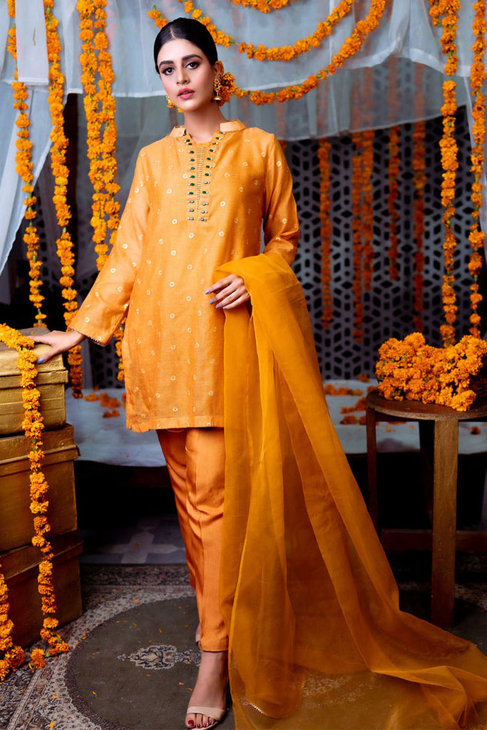 PSK Couture - Humsafar Exclusive Collection - Pumpkin Spice