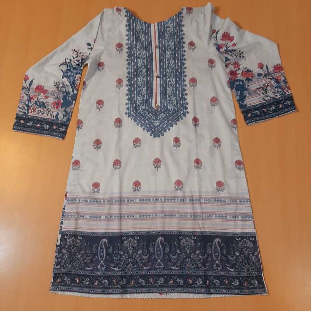 Printed - Pure Lawn Kurti - ZK173