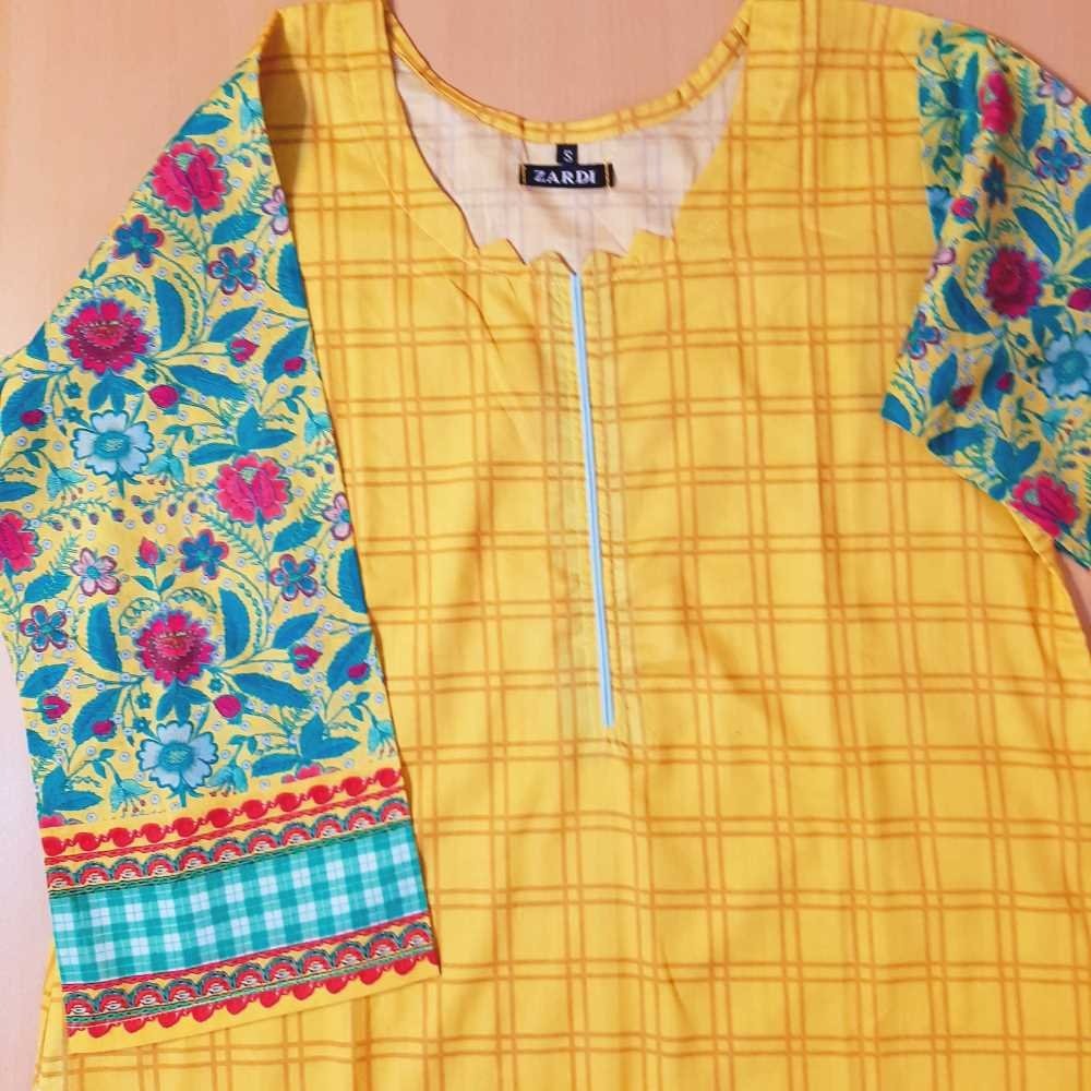 Printed Lawn Kurti ZK147