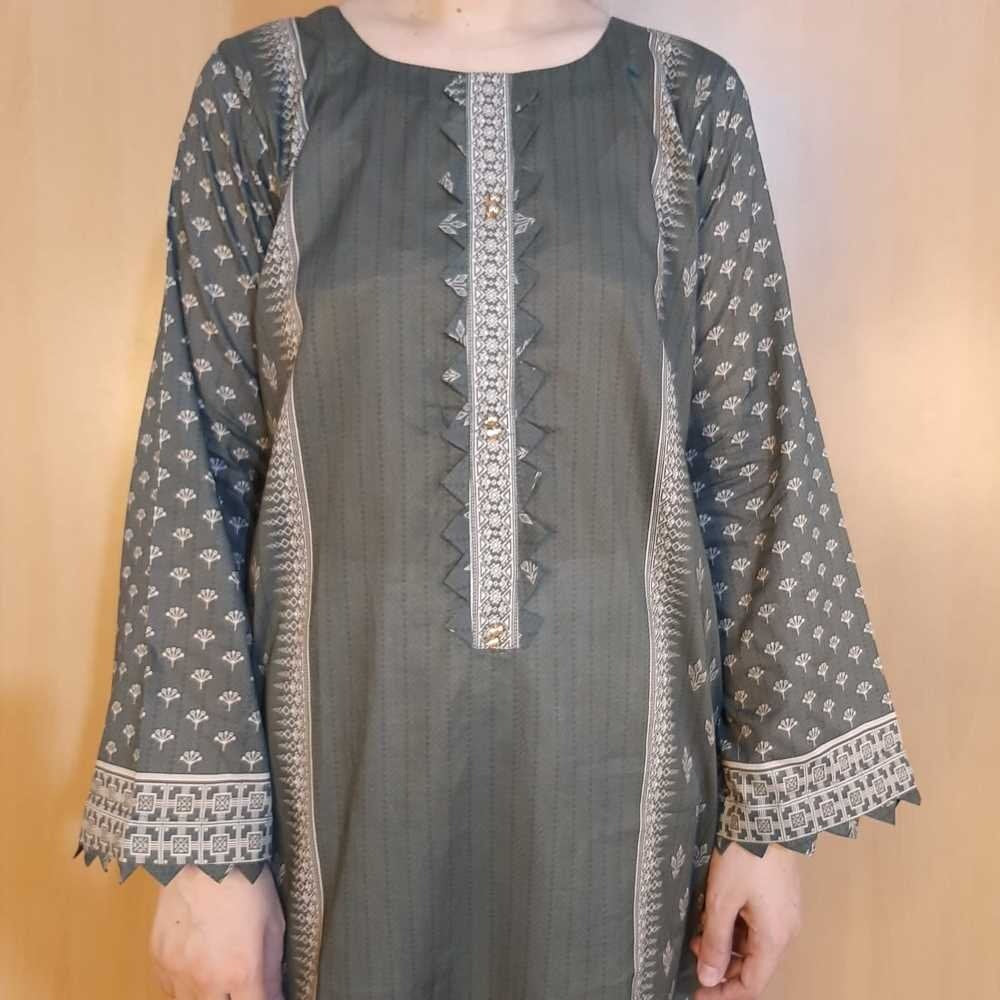 Printed - Pure Lawn Kurti - ZK167