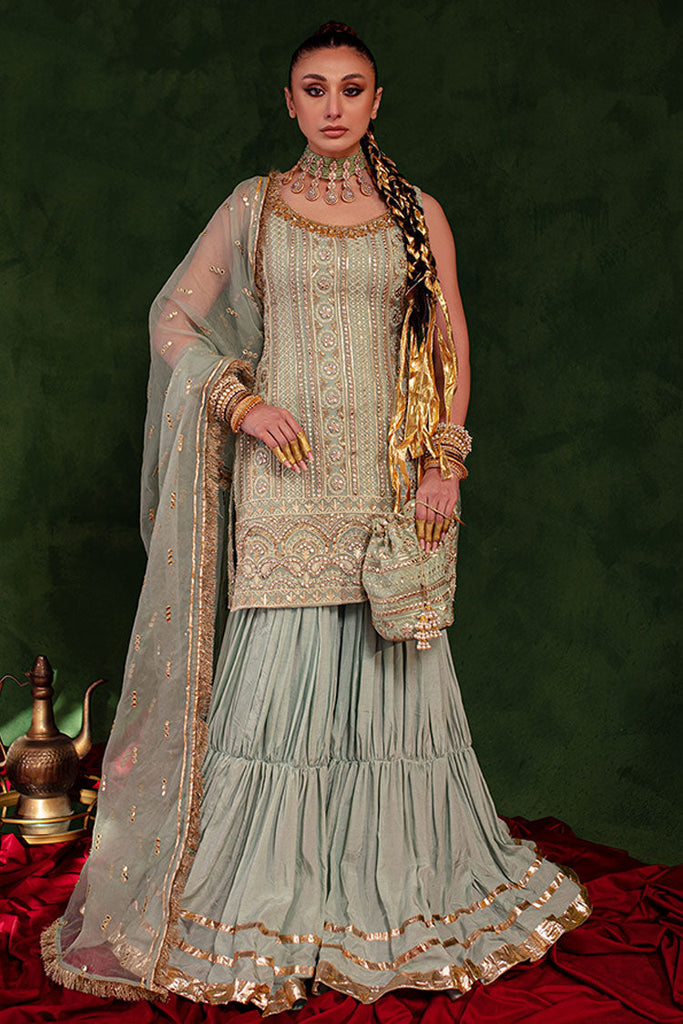 Maria Osama Khan - Salma Sitara Luxury Formals - Qayaas