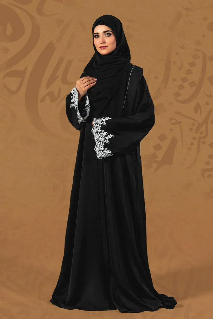 Malbus - Siyah - Abaya - Raha