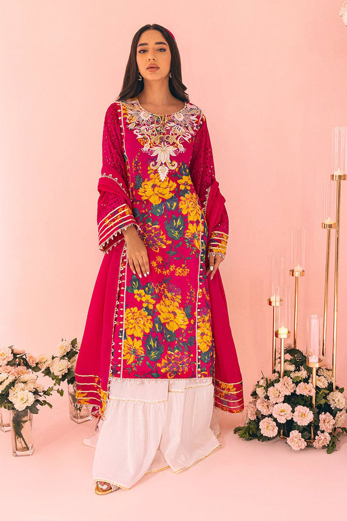 RJS Pret - Inaaya Eid Edit Pret Collection - Raspberry