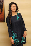 RJS Pret - Winternalia RTW Collection - Navy Pashmina Kurta