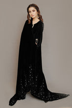 Load image into Gallery viewer, RJS Pret - Winternalia RTW Collection - Peaks Velvet Shawl (Shawl Only)