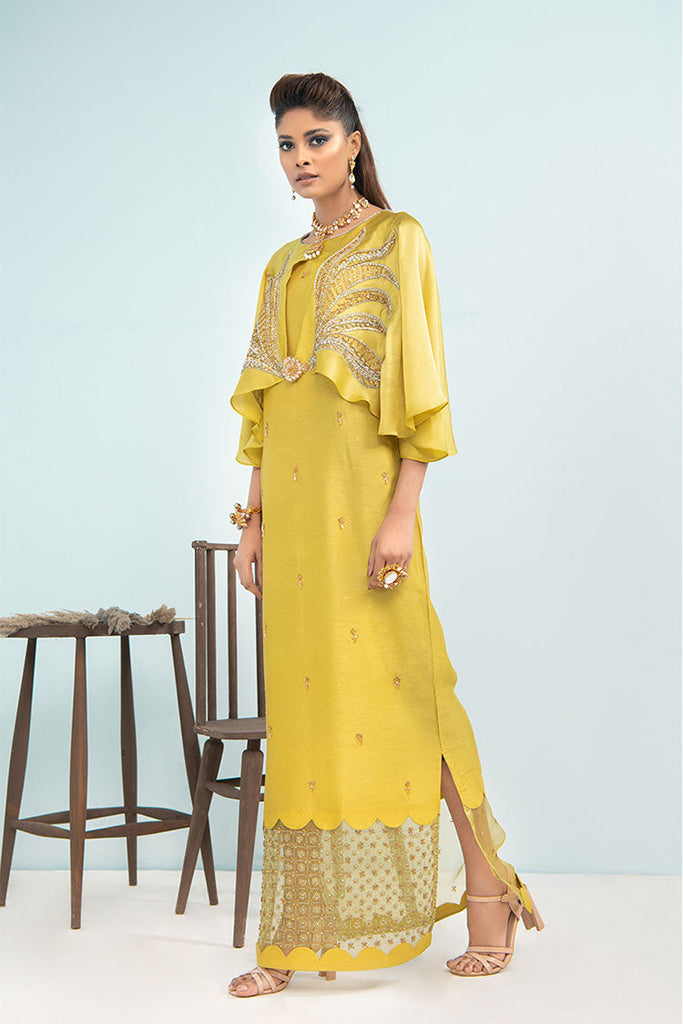 Maria Osama Khan - Signature Pret '21 - Daffodil