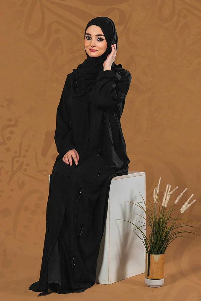 Malbus - Siyah - Abaya - Shafaf