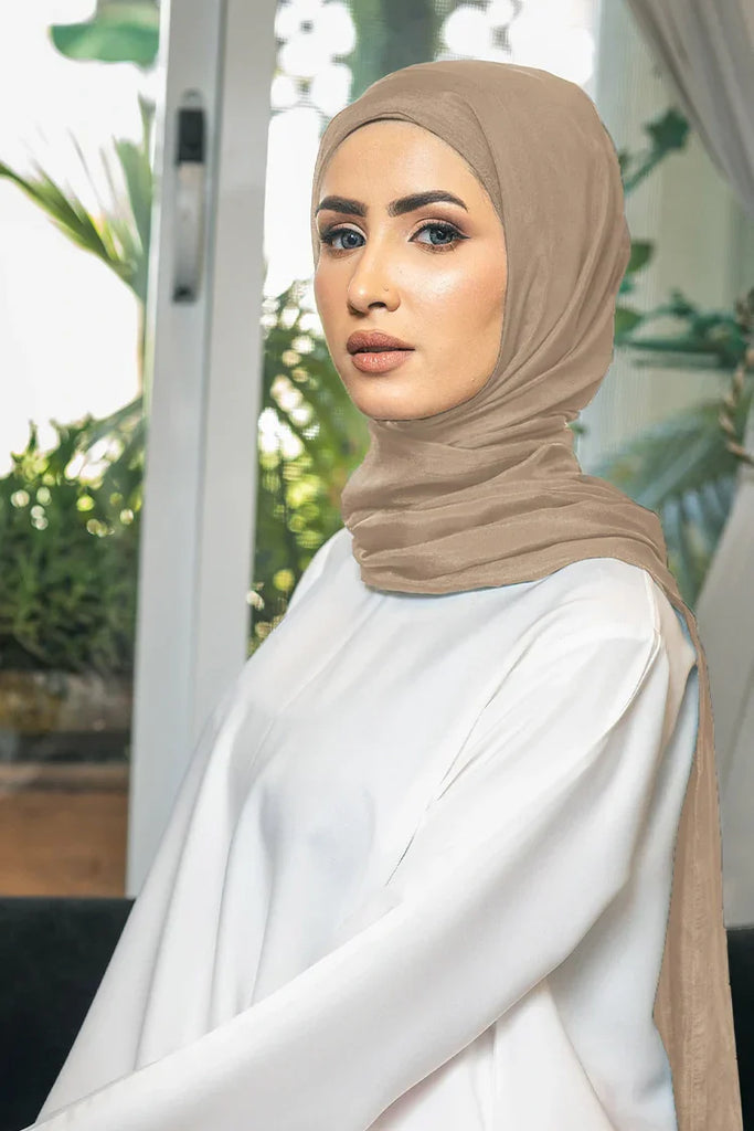 Malbus - Silk Hijab - Beige