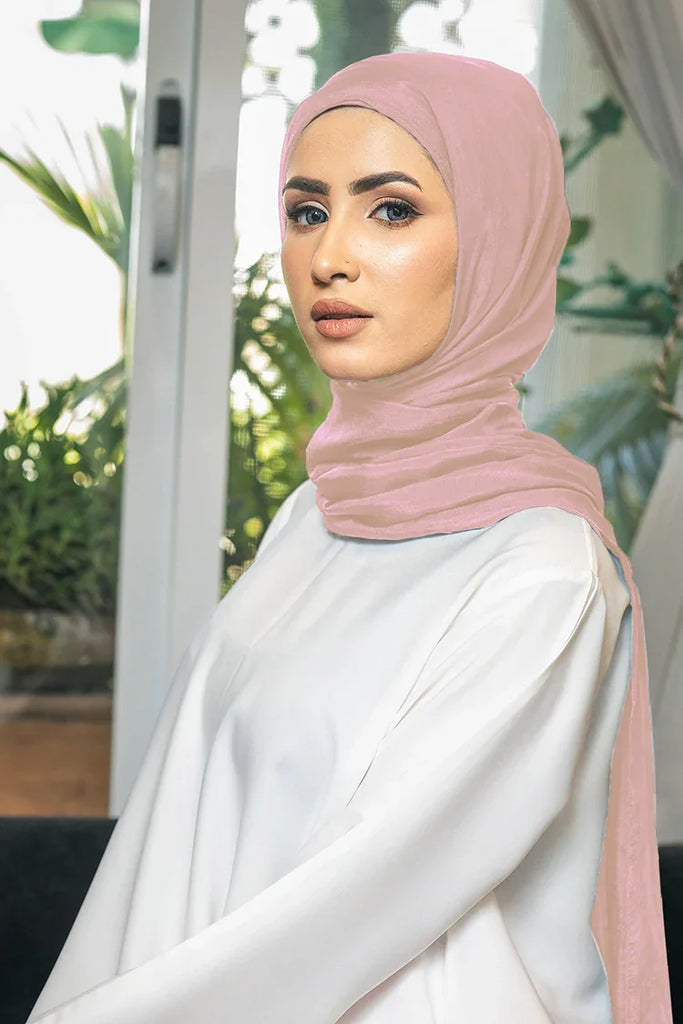 Malbus - Silk Hijab - Tea Pink