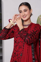 Load image into Gallery viewer, Abaan Zohan - Siyaah Collection - Red &amp; Black