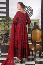 Load image into Gallery viewer, Abaan Zohan - Siyaah Collection - Red &amp; Black