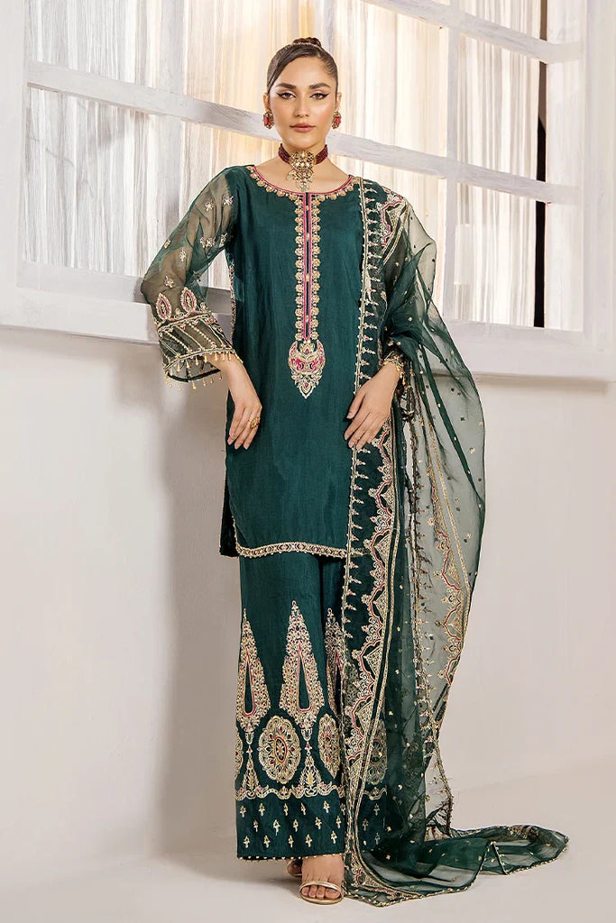 Rajwani - Sahiba Luxury Pret - Xenia green