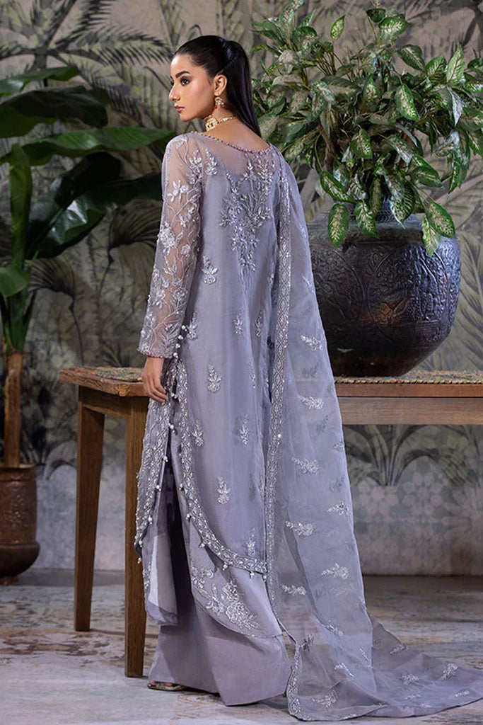 Amber Imran - Punkh Luxury Formals - Silver Mist