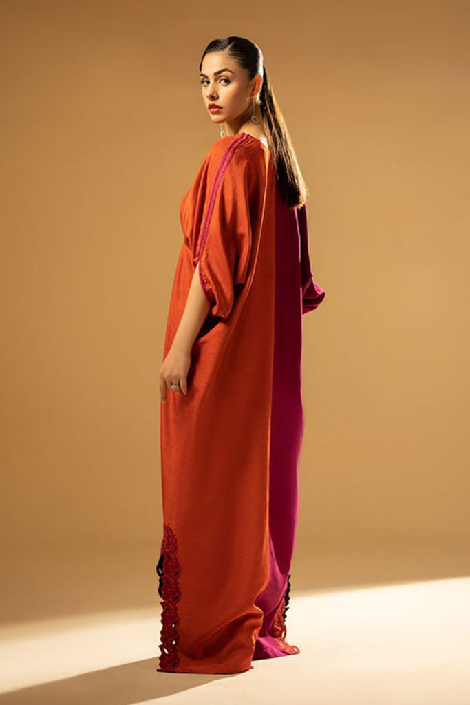 Fozia Khalid - Split-Tone Kaftan