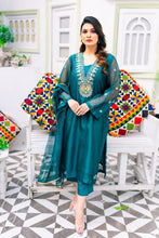 Load image into Gallery viewer, PSK Couture - Qaus e Qaza Festive Allure Collection - Teal Tempest