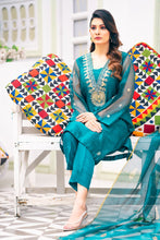 Load image into Gallery viewer, PSK Couture - Qaus e Qaza Festive Allure Collection - Teal Tempest