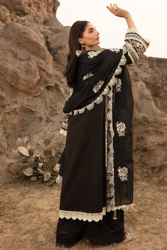 Aghaaz Luxury Unstitched Lawn Collection - 1129