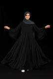 Malbus - Umbrella - Abaya - Black