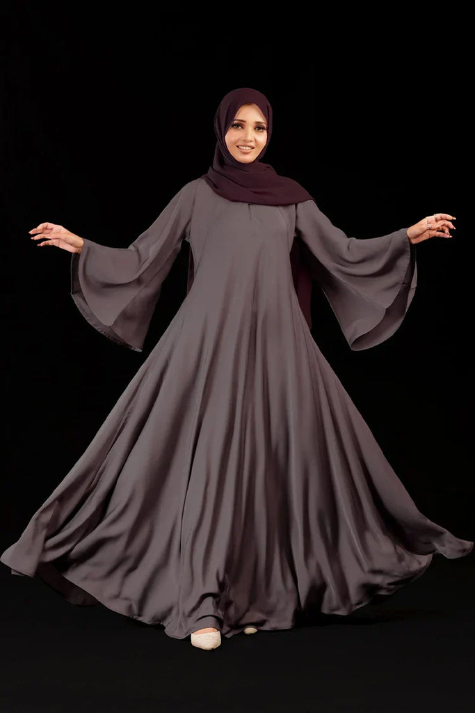 Malbus - Umbrella - Abaya - Light Mauve