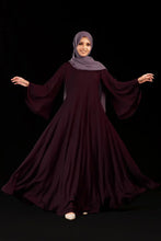 Load image into Gallery viewer, Malbus - Umbrella - Abaya - Maroon