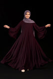 Malbus - Umbrella - Abaya - Maroon