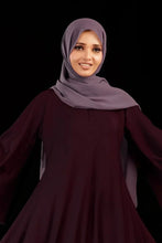 Load image into Gallery viewer, Malbus - Umbrella - Abaya - Maroon