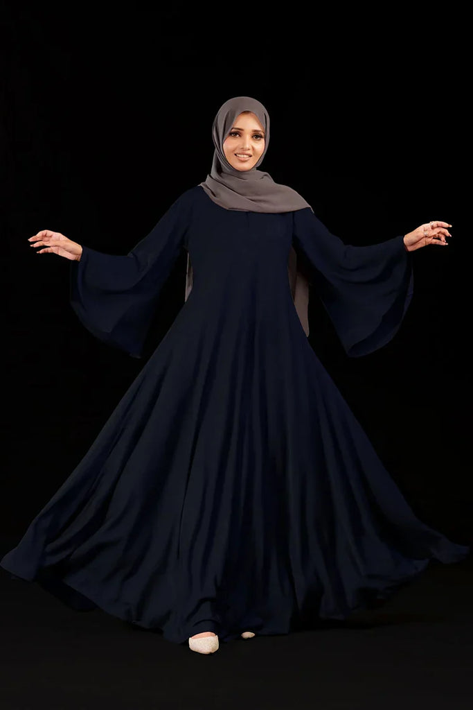 Malbus - Umbrella - Abaya - Navy Blue