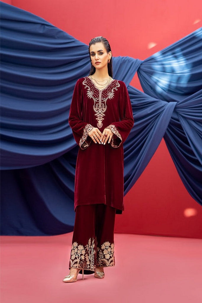 Fozia Khalid - Husan e Zauq Velvet Collection - Azara