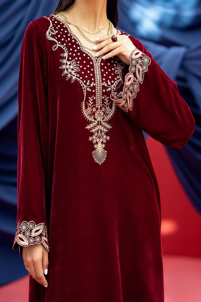 Fozia Khalid - Husan e Zauq Velvet Collection - Azara