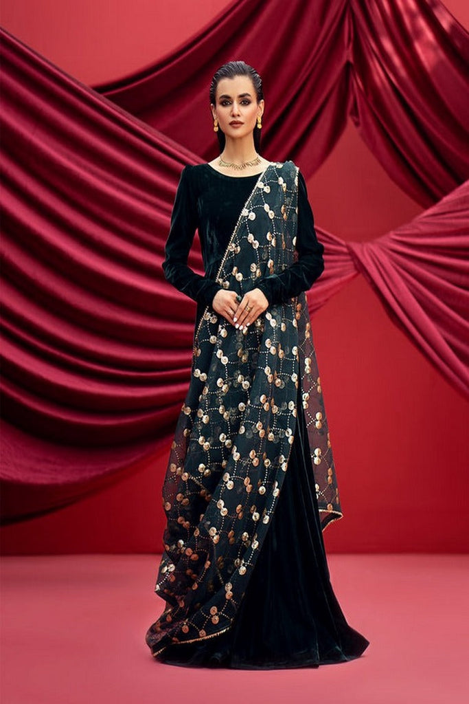 Fozia Khalid - Husan e Zauq Velvet Collection - Eliza