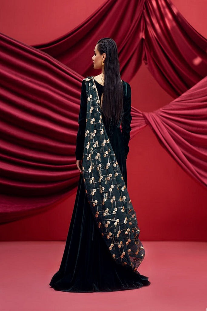 Fozia Khalid - Husan e Zauq Velvet Collection - Eliza