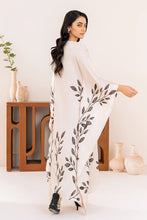 Load image into Gallery viewer, Stitch Vibes - Velora Collection - Serene Ivory Kaftan