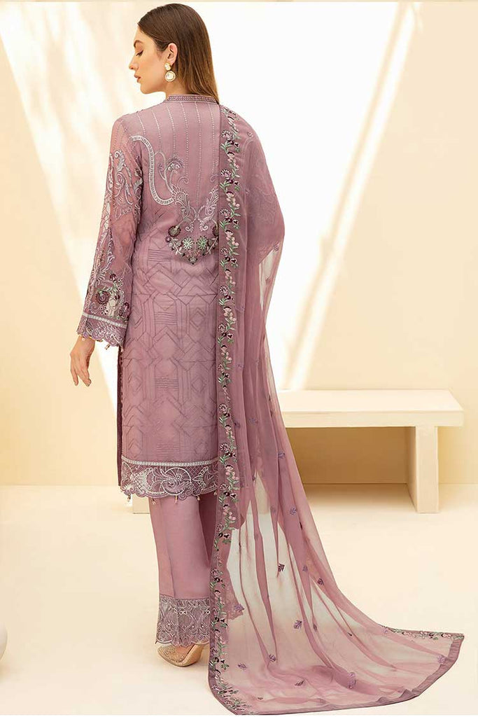 Ramsha - D 702 Rangoon Embroidered Chiffon Collection Vol 7