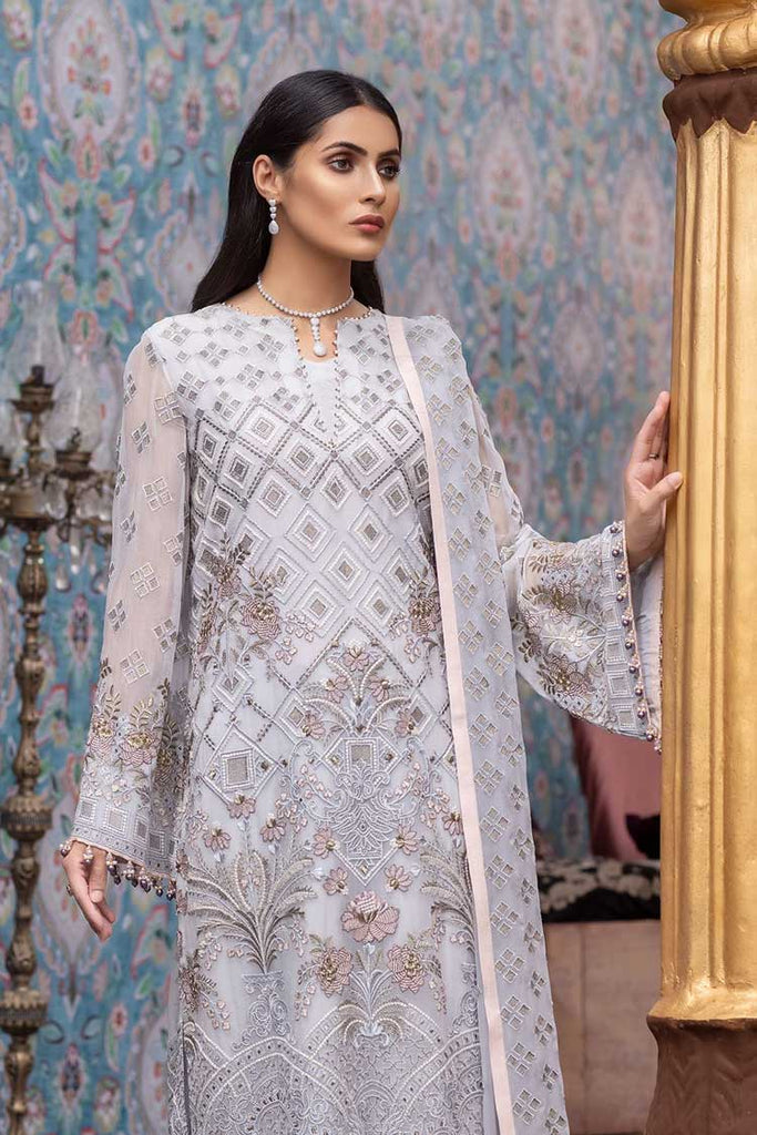 Flossie 09 Silver Frost Rang e Nua Luxury Chiffon Collection 2021 Vol 3