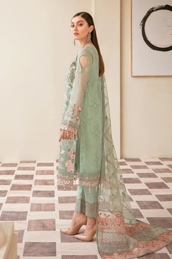 Ramsha - M 604 Minhal Embroidered Chiffon Collection Vol 6