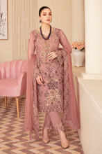 Load image into Gallery viewer, Ramsha - M 605 Minhal Embroidered Chiffon Collection Vol 6