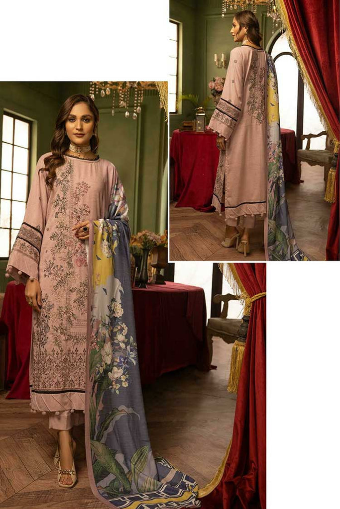 Shaista - Design 540 Exclusive Embroidered Peach Collection