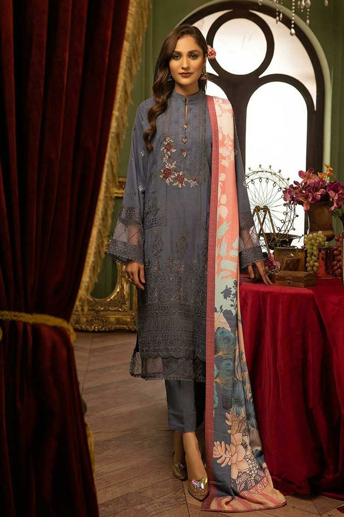 Shaista - Design 542 Exclusive Embroidered Peach Collection