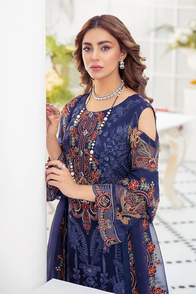 Ramsha - F 2104 Embroidered Chiffon Collection Vol 21